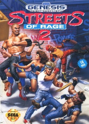 Carátula de Streets of Rage 2  MD