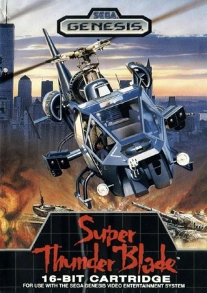 Carátula de Super Thunder Blade  MD