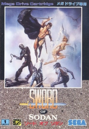 Carátula de Sword Of Sodan  MD
