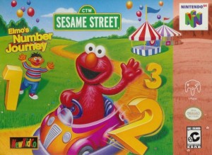 Carátula de Elmo's Number Journey  N64