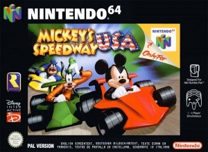 Carátula de Mickey's Speedway USA  N64