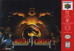 Carátula de Mortal Kombat 4  N64