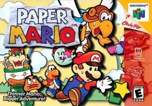 Carátula de Paper Mario  N64