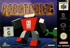 Carátula de Robotron 64  N64