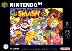 Carátula de Super Smash Bros.  N64
