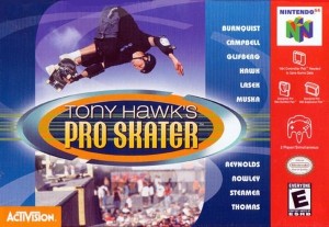 Carátula de Tony Hawk's Pro Skater  N64