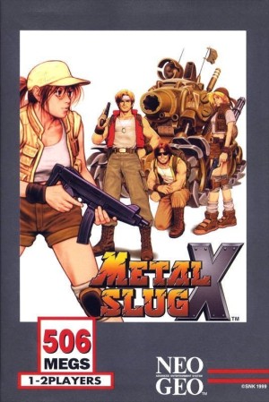 Carátula de Metal Slug X  NEOGEO