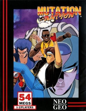 Carátula de Mutation Nation  NEOGEO