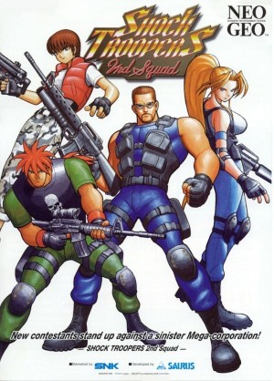 Carátula de Shock Troopers 2nd Squad  NEOGEO