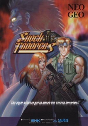 Carátula de Shock Troopers  NEOGEO
