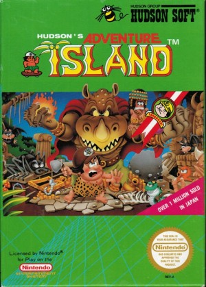 Carátula de Adventure Island  NES