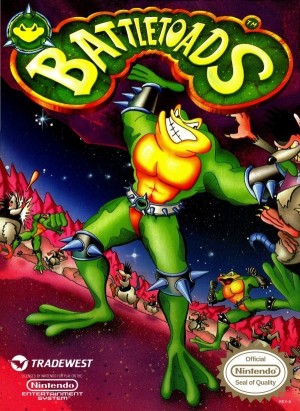 Carátula de Battletoads  NES