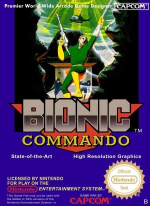 Carátula de Bionic Commando  NES