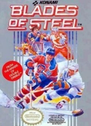 Carátula de Blades of Steel  NES