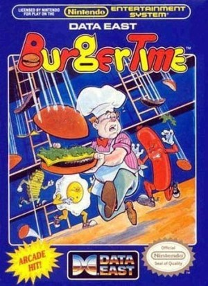 Carátula de BurgerTime  NES