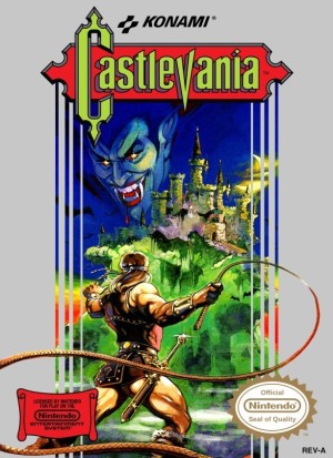 Carátula de Castlevania  NES