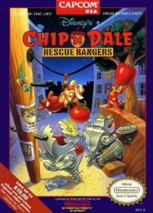 Carátula de Chip 'n Dale Rescue Rangers  NES