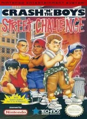 Carátula de Crash 'n the Boys: Street Challenge  NES