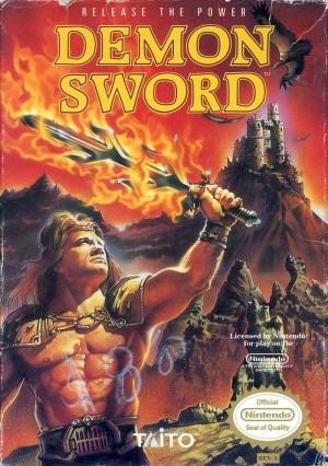 Carátula de Demon Sword  NES