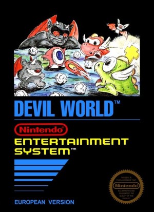 Carátula de Devil World  NES