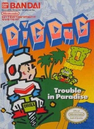 Carátula de Dig Dug  NES