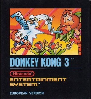 Carátula de Donkey Kong 3  NES