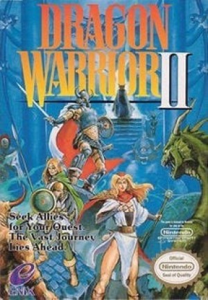 Carátula de Dragon Warrior II  NES