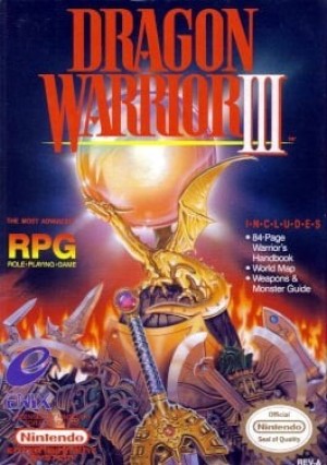 Carátula de Dragon Warrior III  NES