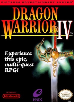 Carátula de Dragon Warrior IV  NES