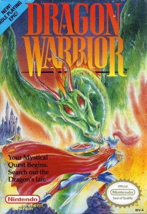 Carátula de Dragon Warrior  NES
