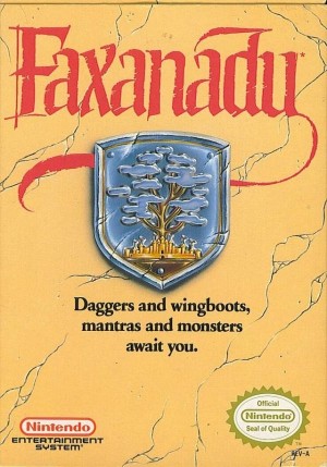 Carátula de Faxanadu  NES