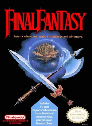 Carátula de Final Fantasy  NES