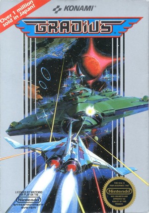 Carátula de Gradius  NES