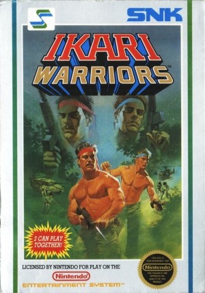Carátula de Ikari Warriors  NES
