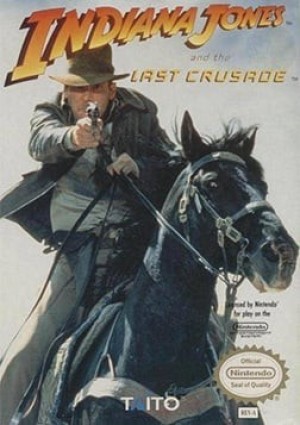 Carátula de Indiana Jones and the Last Crusade  NES