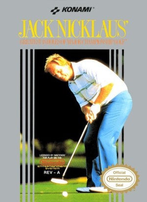 Carátula de Jack Nicklaus' Greatest 18 Holes of Major Championship Golf  NES