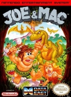 Carátula de Joe & Mac  NES