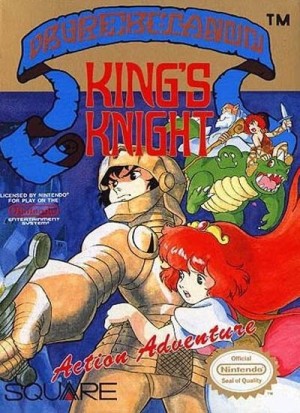 Carátula de King's Knight  NES