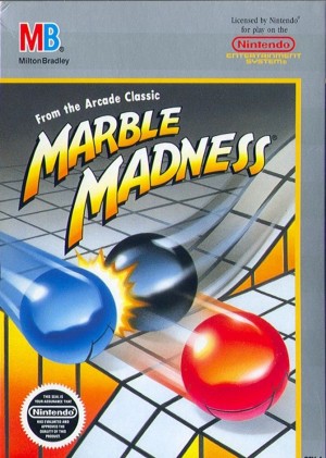 Carátula de Marble Madness  NES