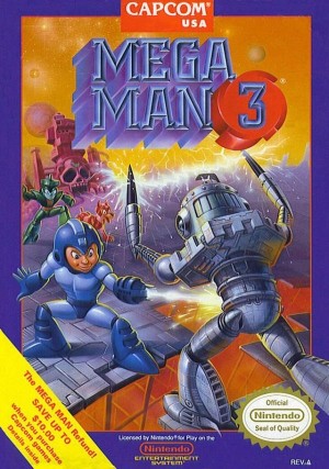 Carátula de Mega Man 3  NES