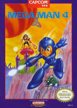 Carátula de Mega Man 4  NES