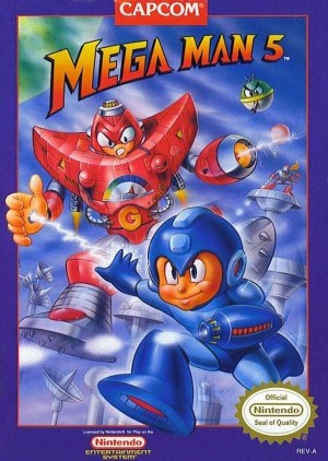 Carátula de Mega Man 5  NES