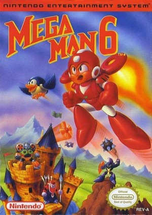 Carátula de Mega Man 6  NES