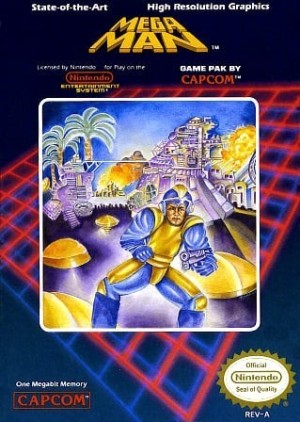 Carátula de Mega Man  NES