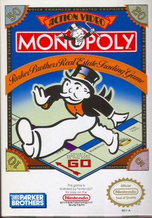Carátula de Monopoly  NES