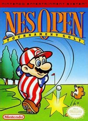 Carátula de NES Open Tournament Golf  NES