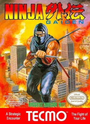 Carátula de Ninja Gaiden  NES