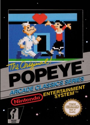 Carátula de Popeye  NES