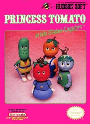 Carátula de Princess Tomato in the Salad Kingdom  NES