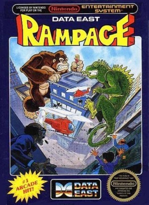 Carátula de Rampage  NES